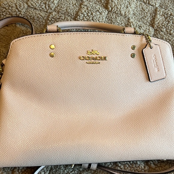 Coach Blush Leather Satchel - Picture 4 of 6